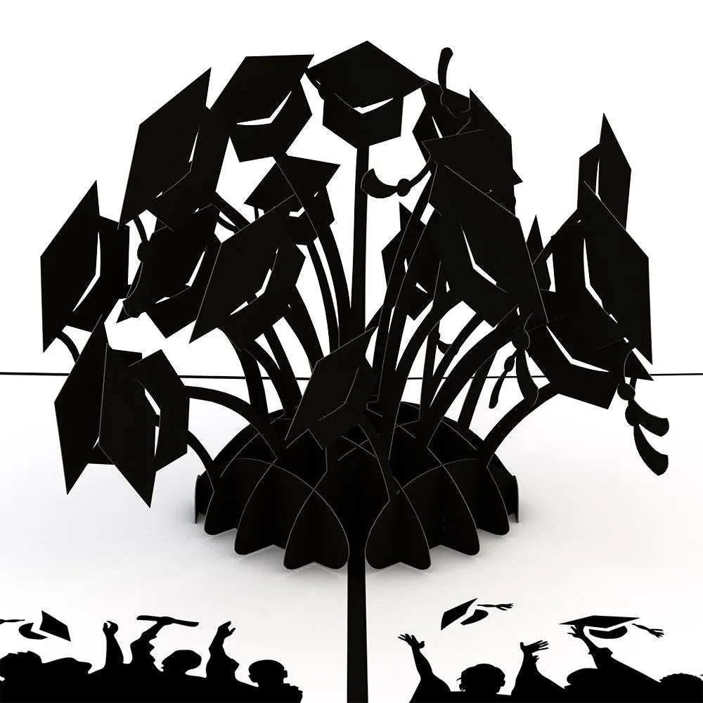 Graduation Hats Black