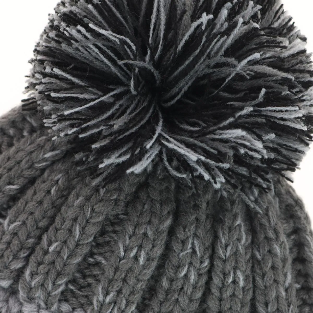 Grand Sierra Kids' Fleece Lined Chunky Marled Knit Winter Cuff Beanie