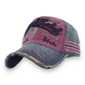 Graphic Distressed Baseball Caps