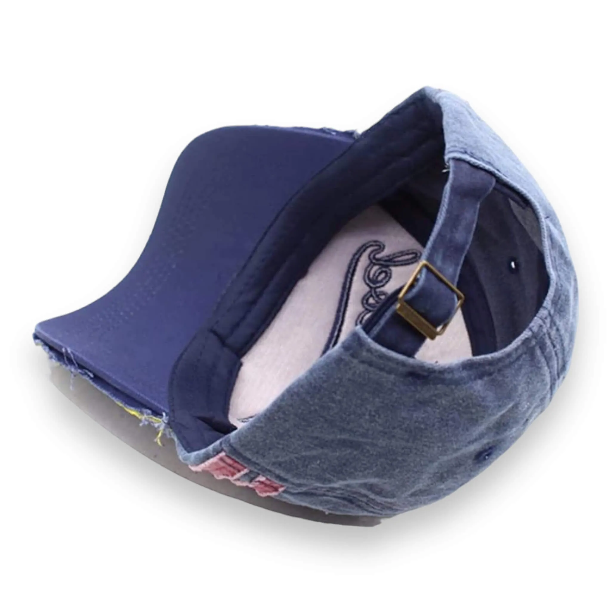 Graphic Distressed Baseball Caps