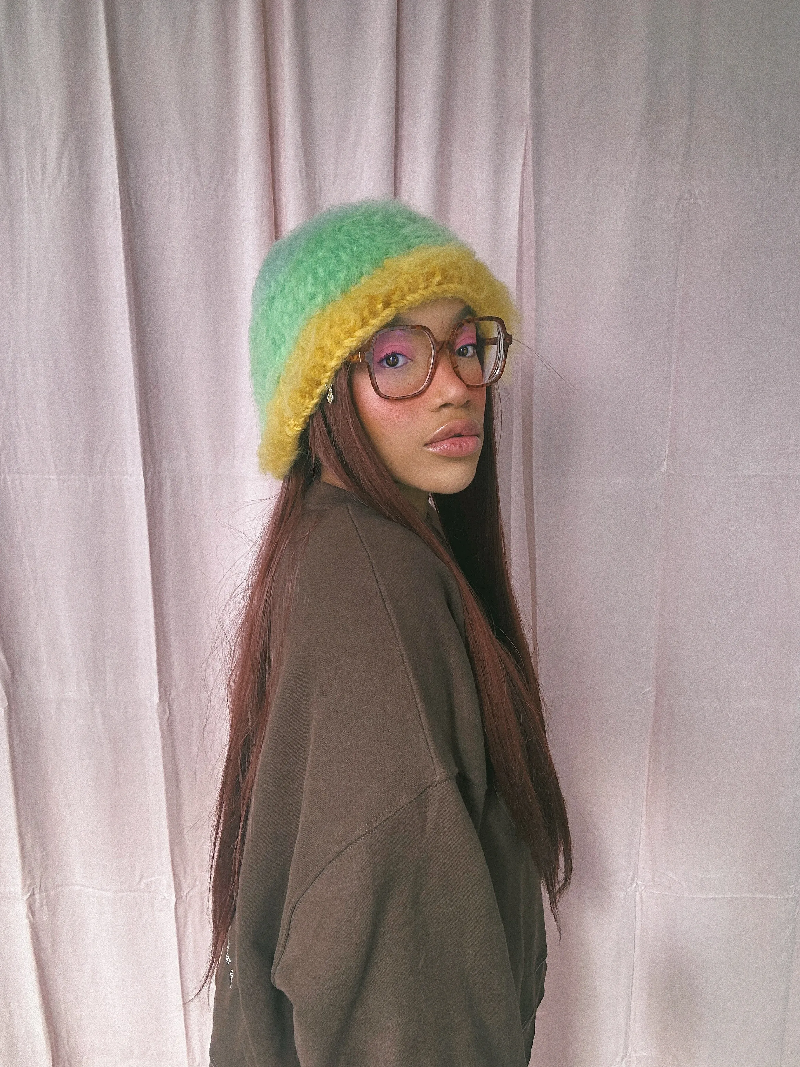 Green and Yellow Hat