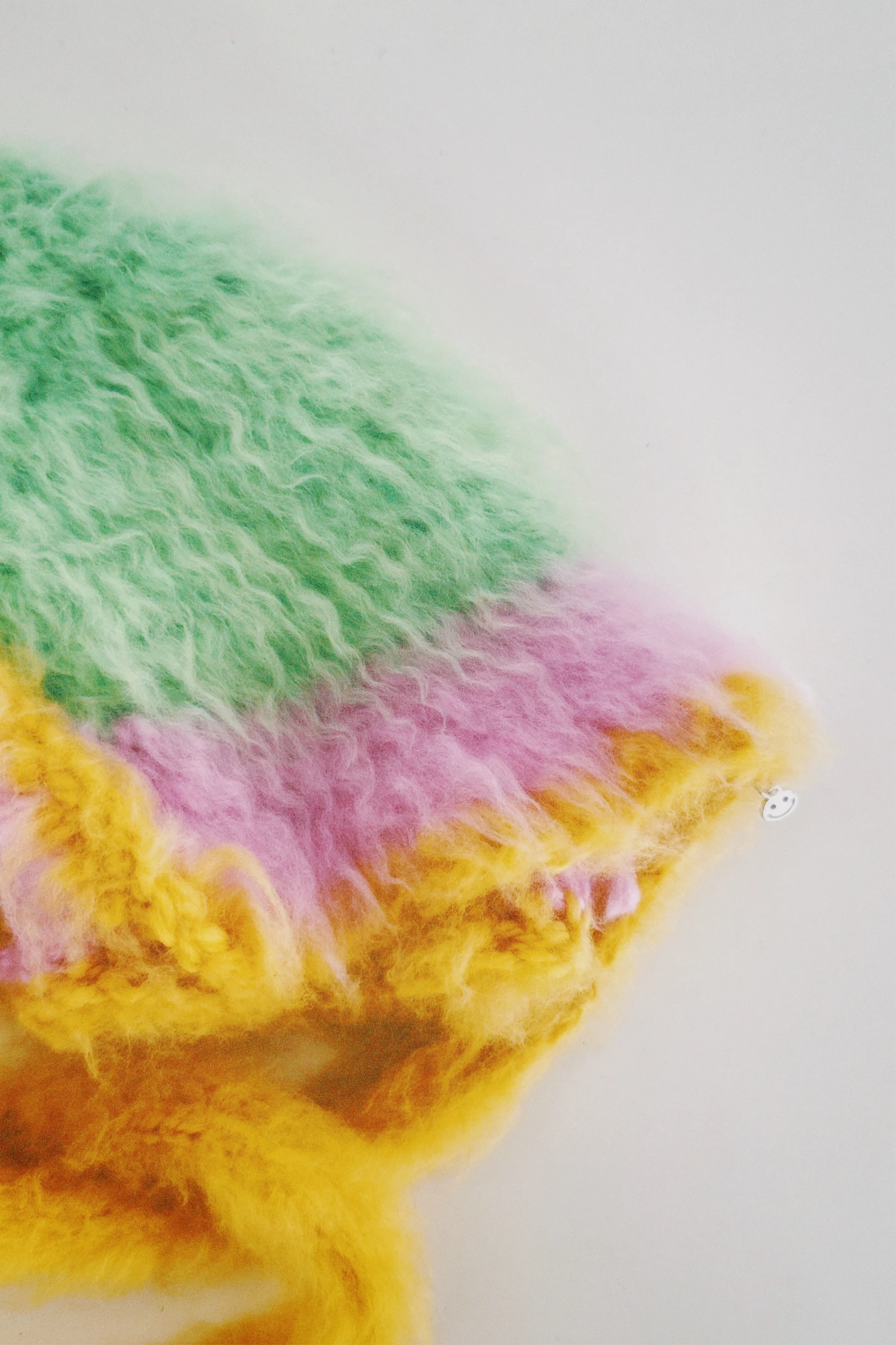 Green, Pink and Yellow Floppy Bonnet