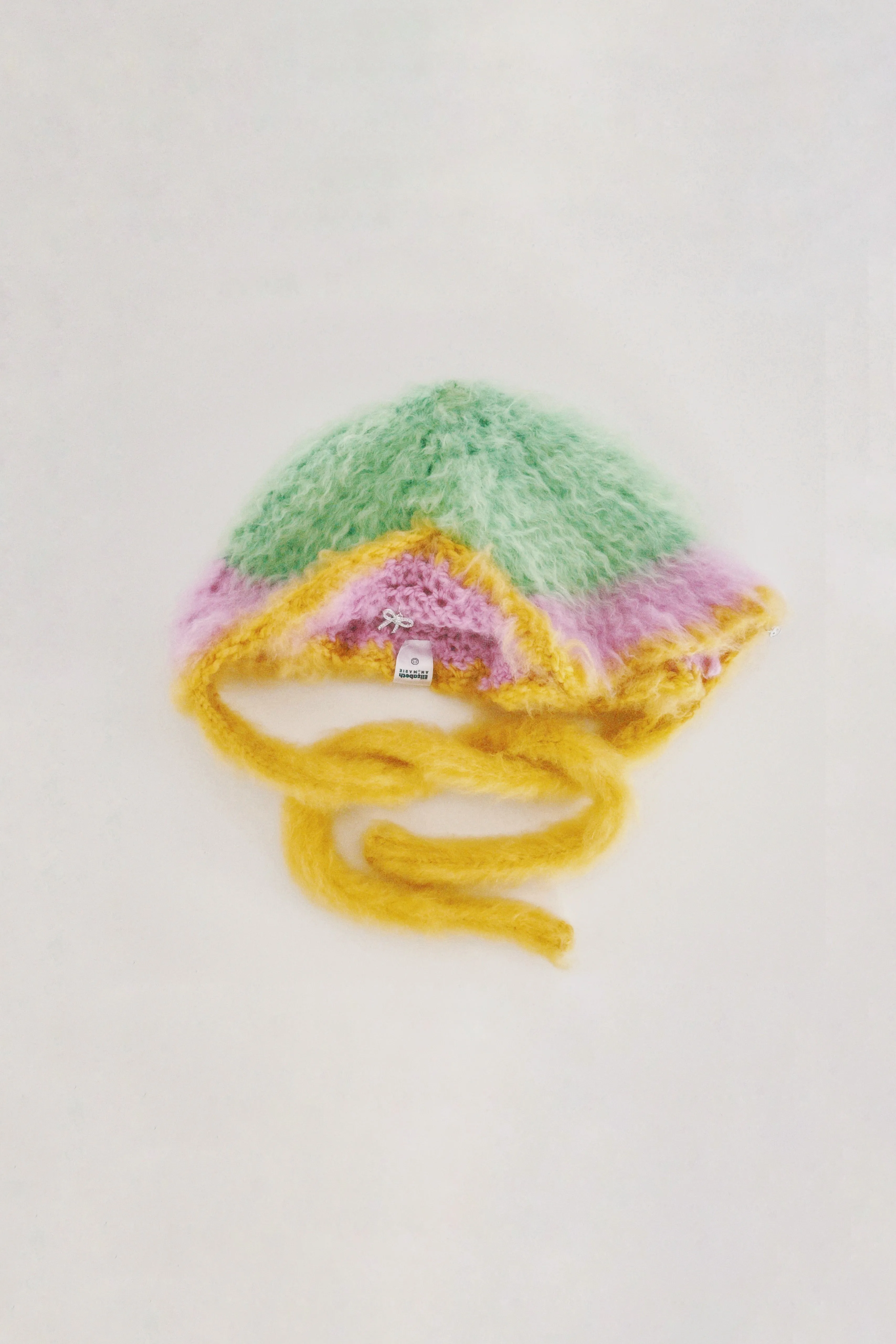 Green, Pink and Yellow Floppy Bonnet