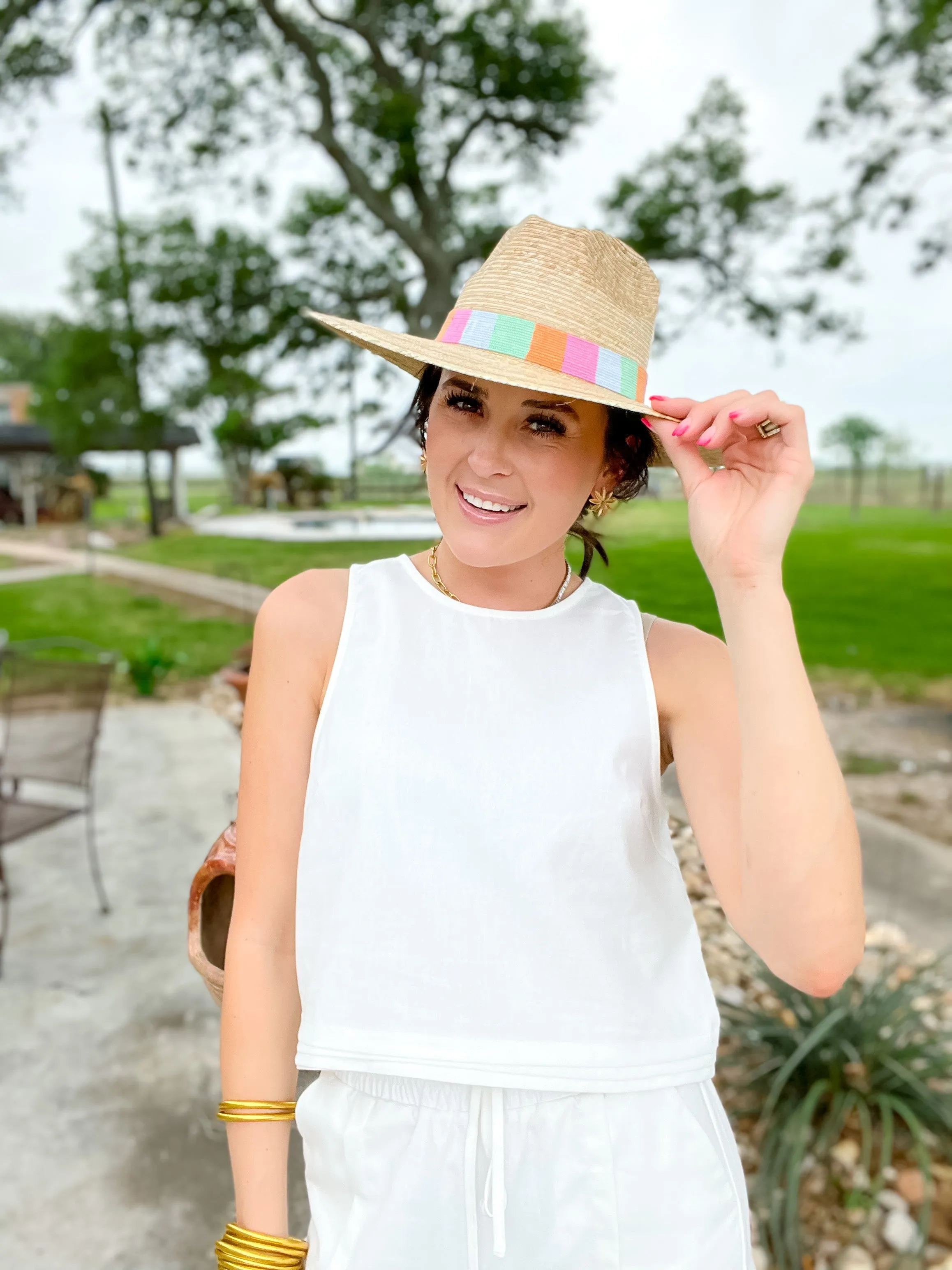 Griselda Palm Hat