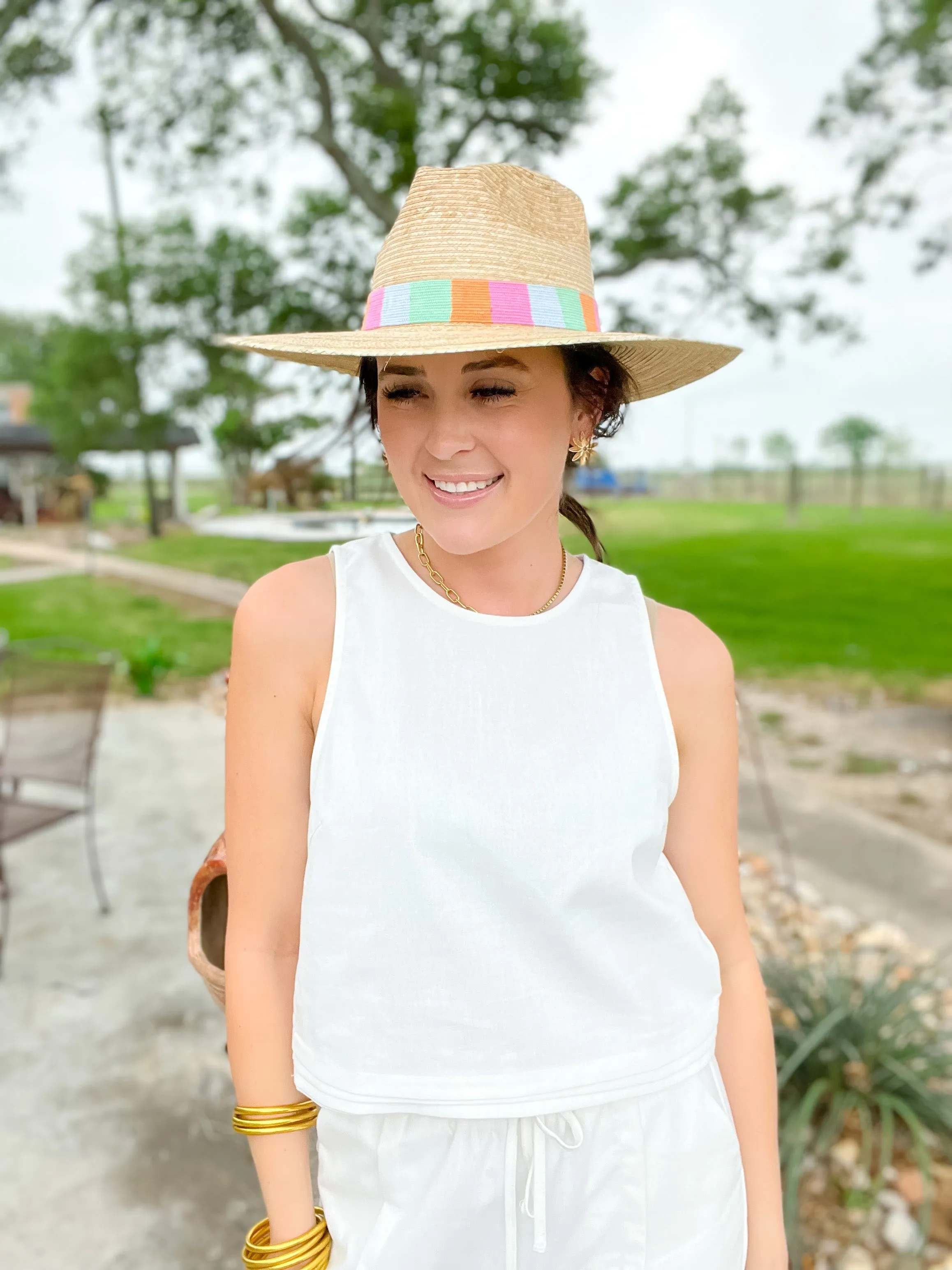 Griselda Palm Hat