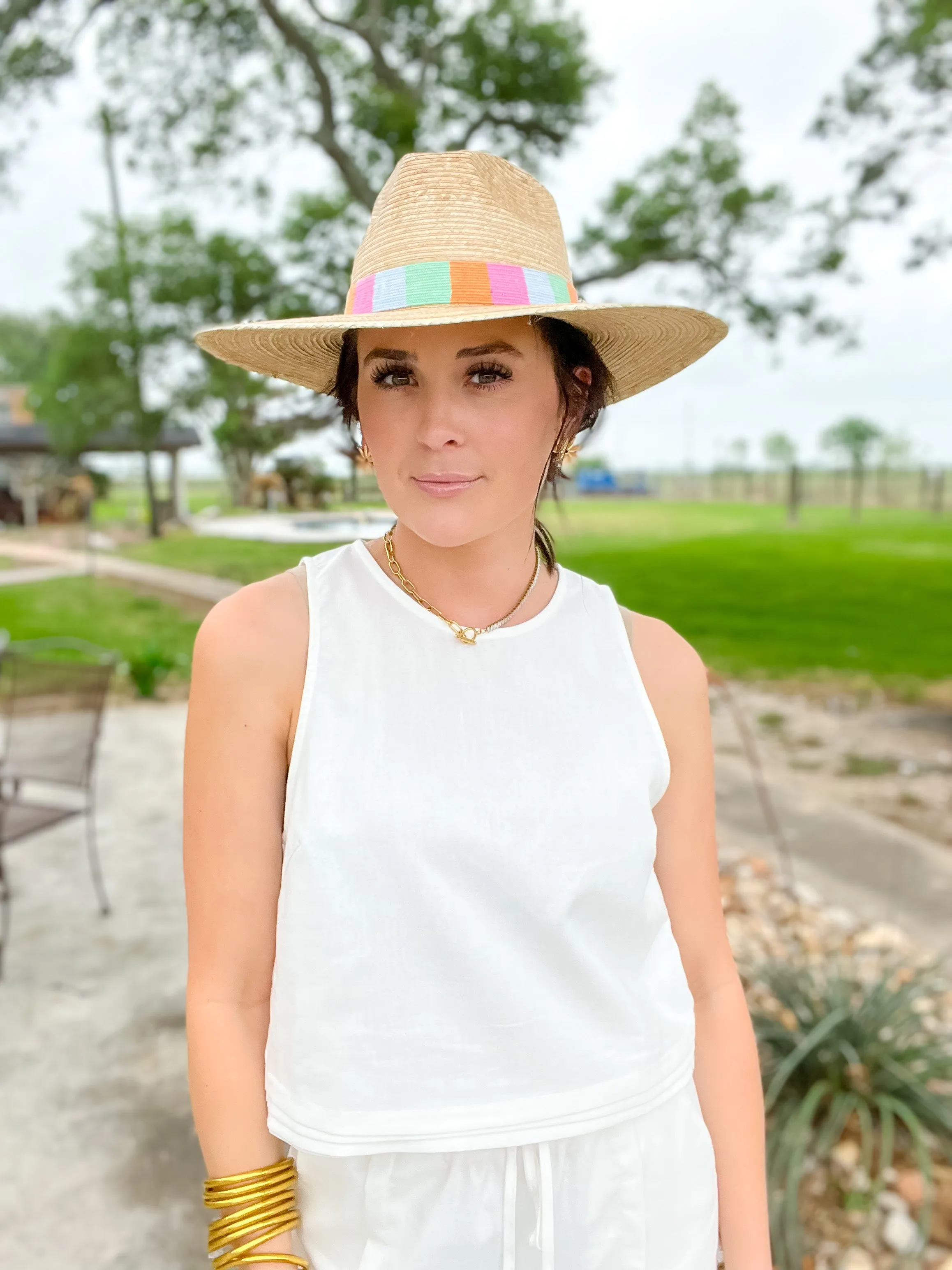 Griselda Palm Hat