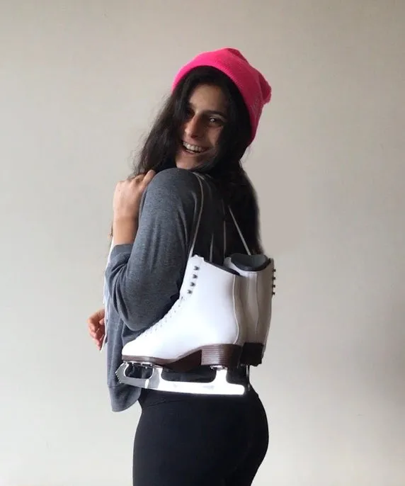 GRL PWR Skater Pom Pom Knit Beanie