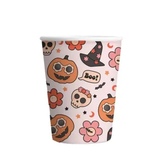 Groovy Halloween Paper Cups