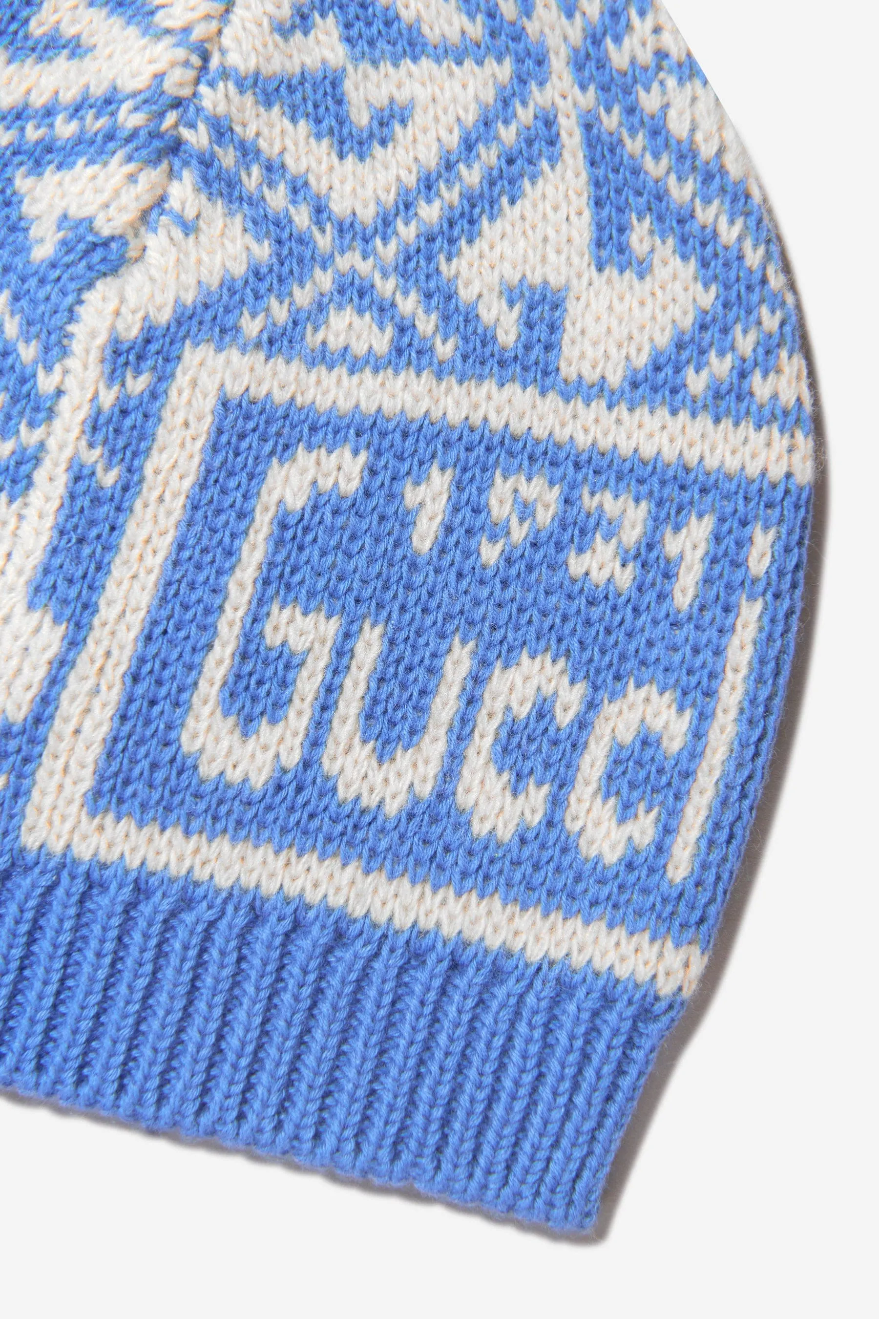 Gucci Baby Boys Cotton And Wool Geometric Hat
