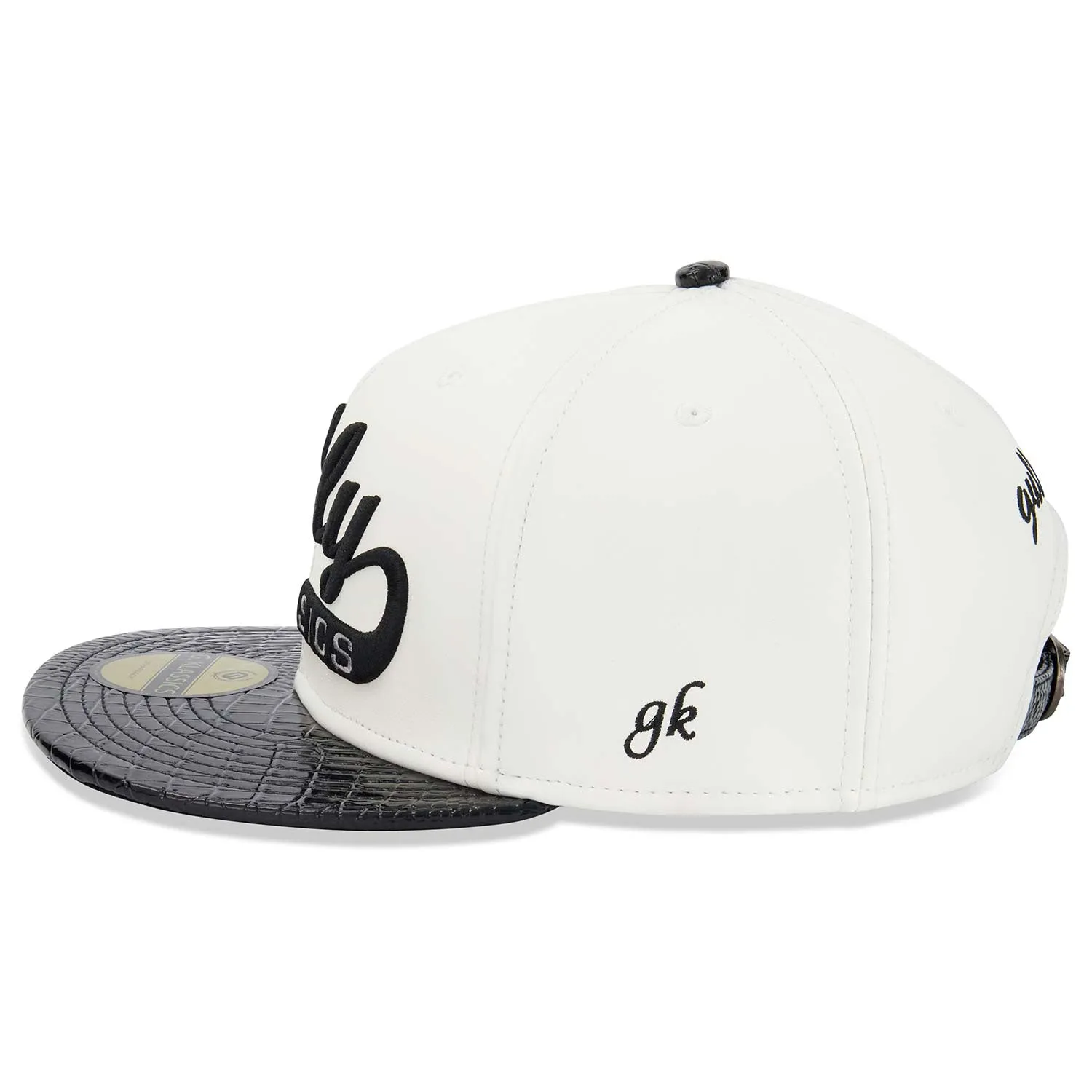 Gully Klassics Signature White Luxury Cap