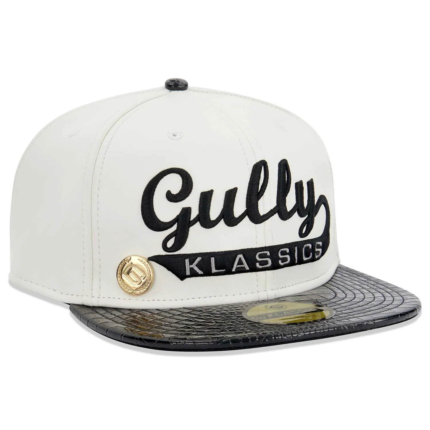 Gully Klassics Signature White Luxury Cap