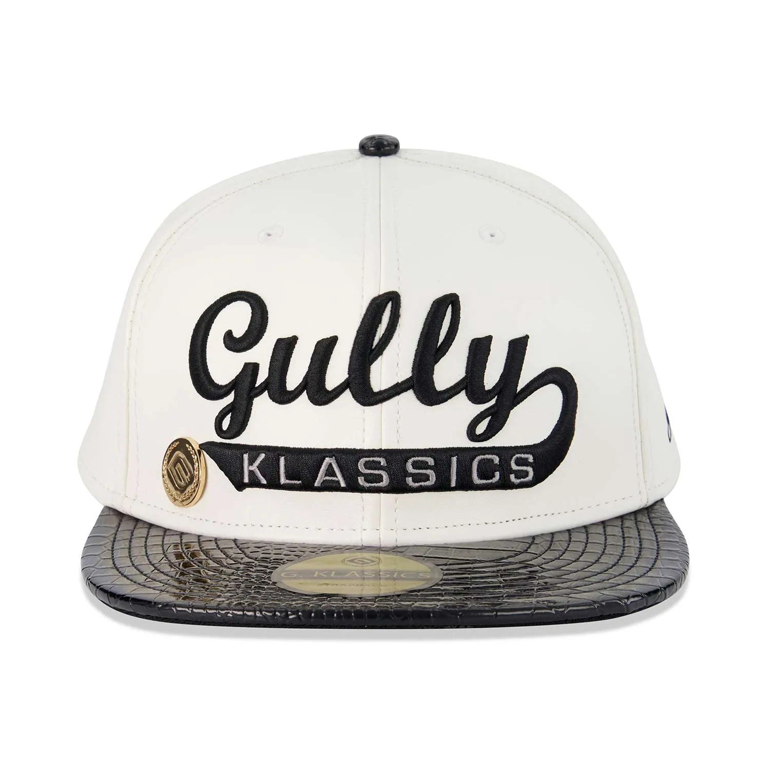Gully Klassics Signature White Luxury Cap