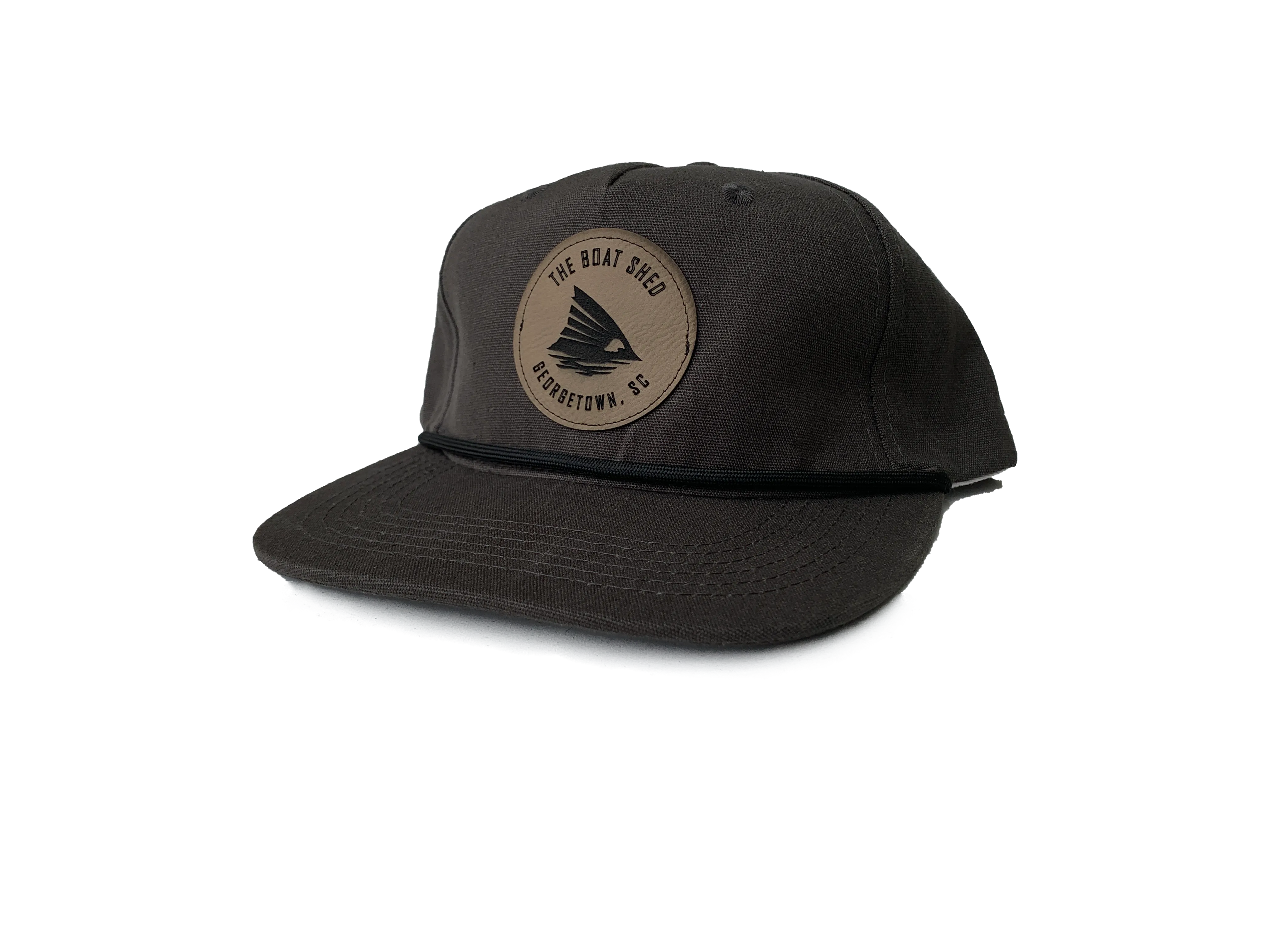Gunmetal Redfish Rope Hat