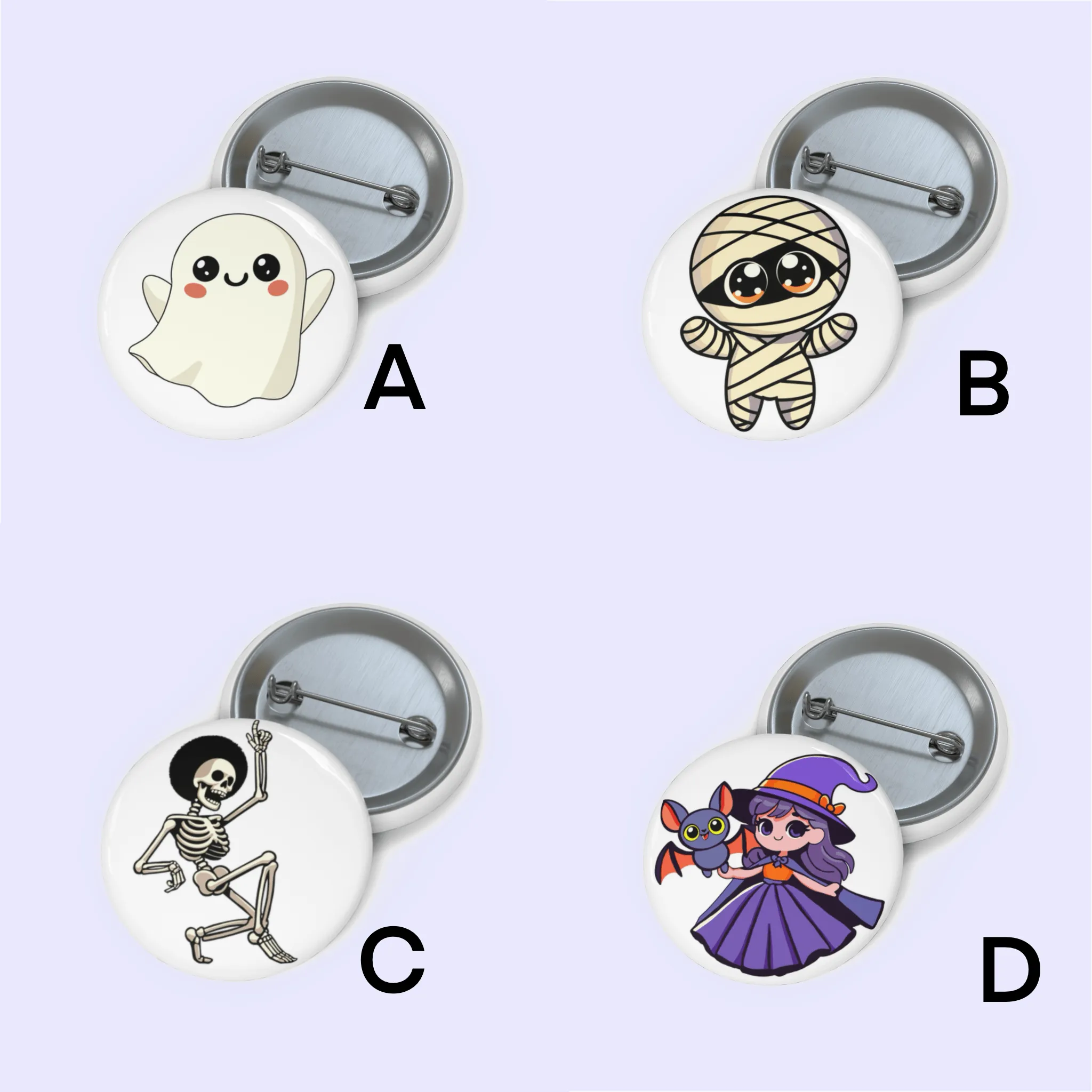 Halloween Pin Badge Bundle