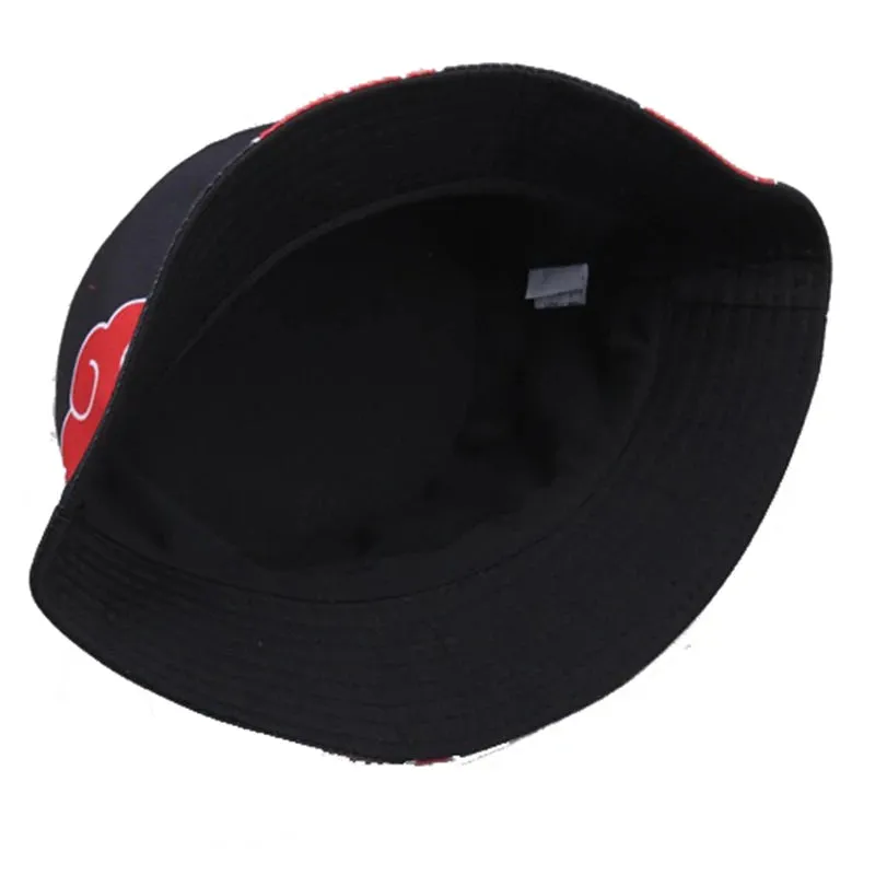 Harajuku Red Clouds Bucket Hat