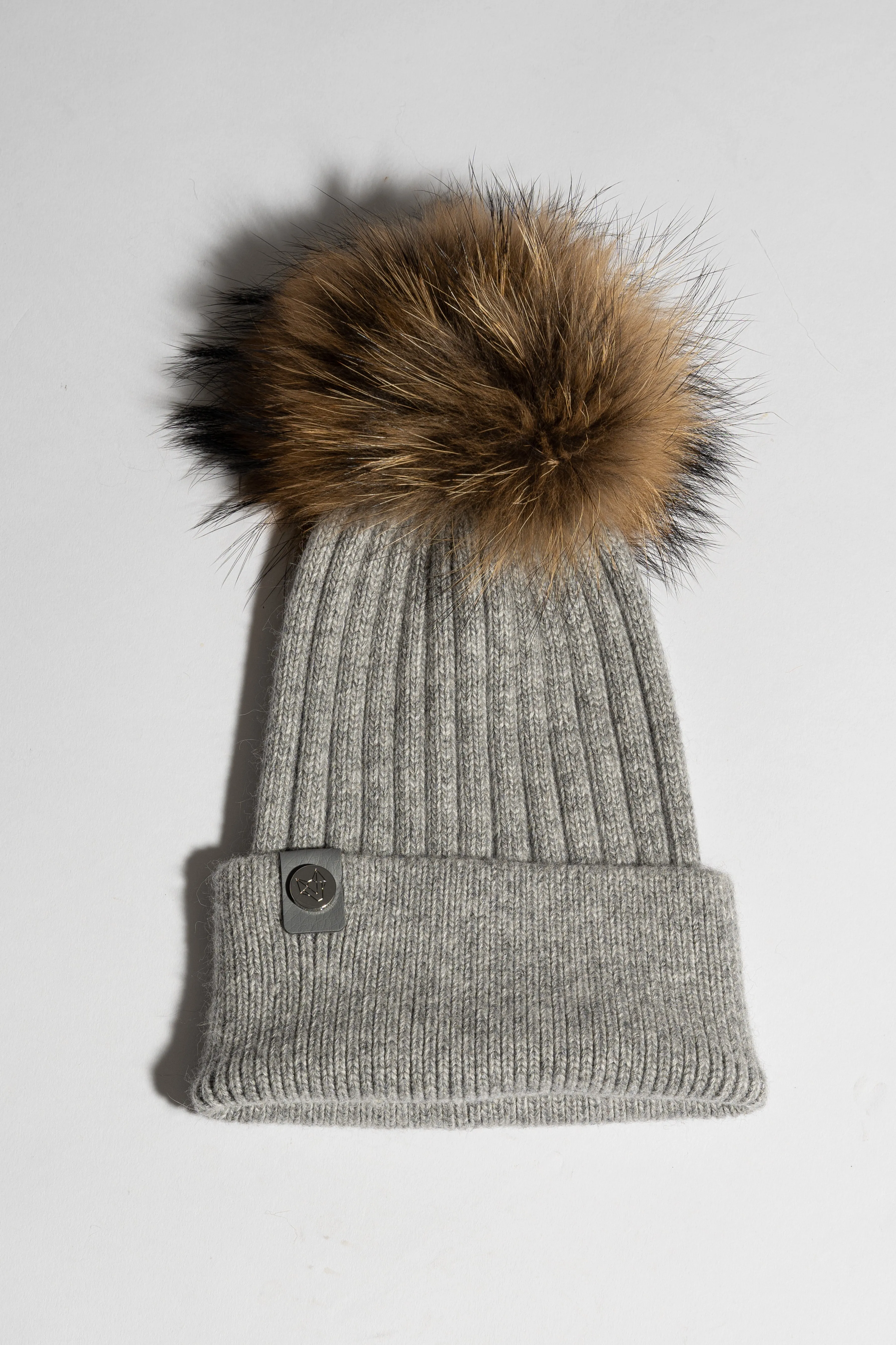 Harley Pom Pom Hat - Grey