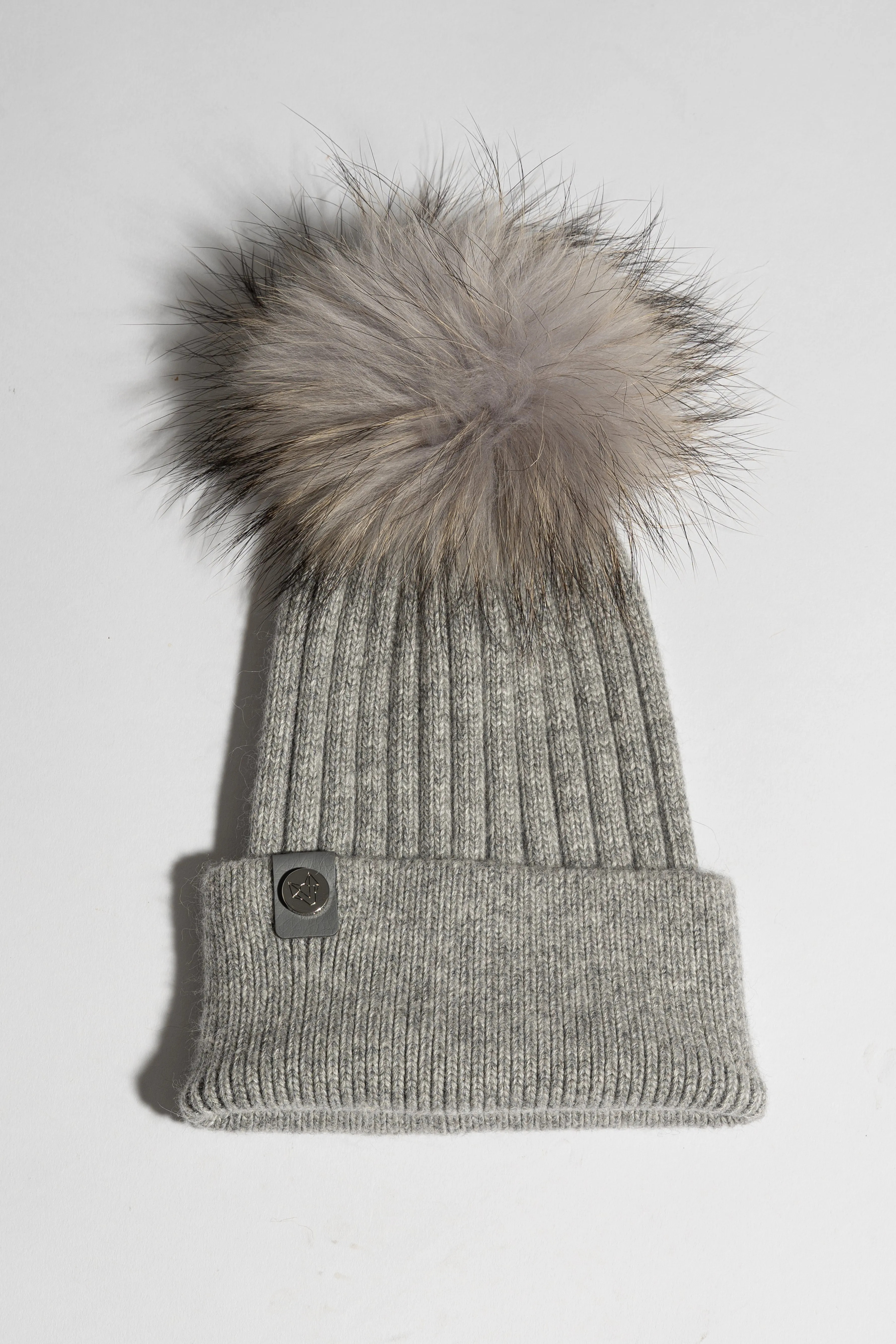 Harley Pom Pom Hat - Grey