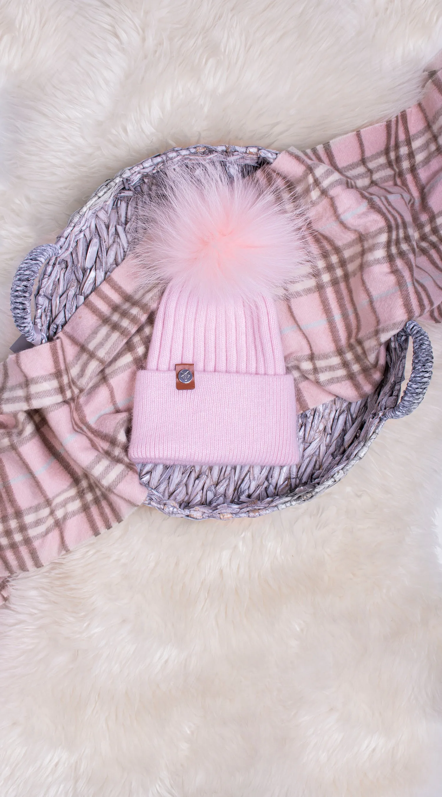 Harley Pom Pom Hat - Pink
