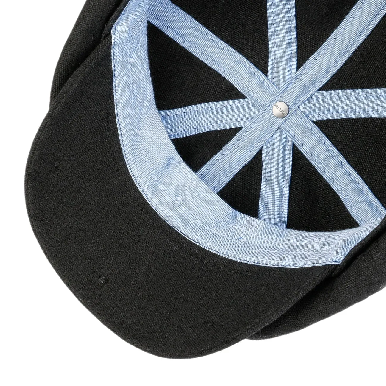 Hatteras Superior Cotton Flat Cap by Stetson