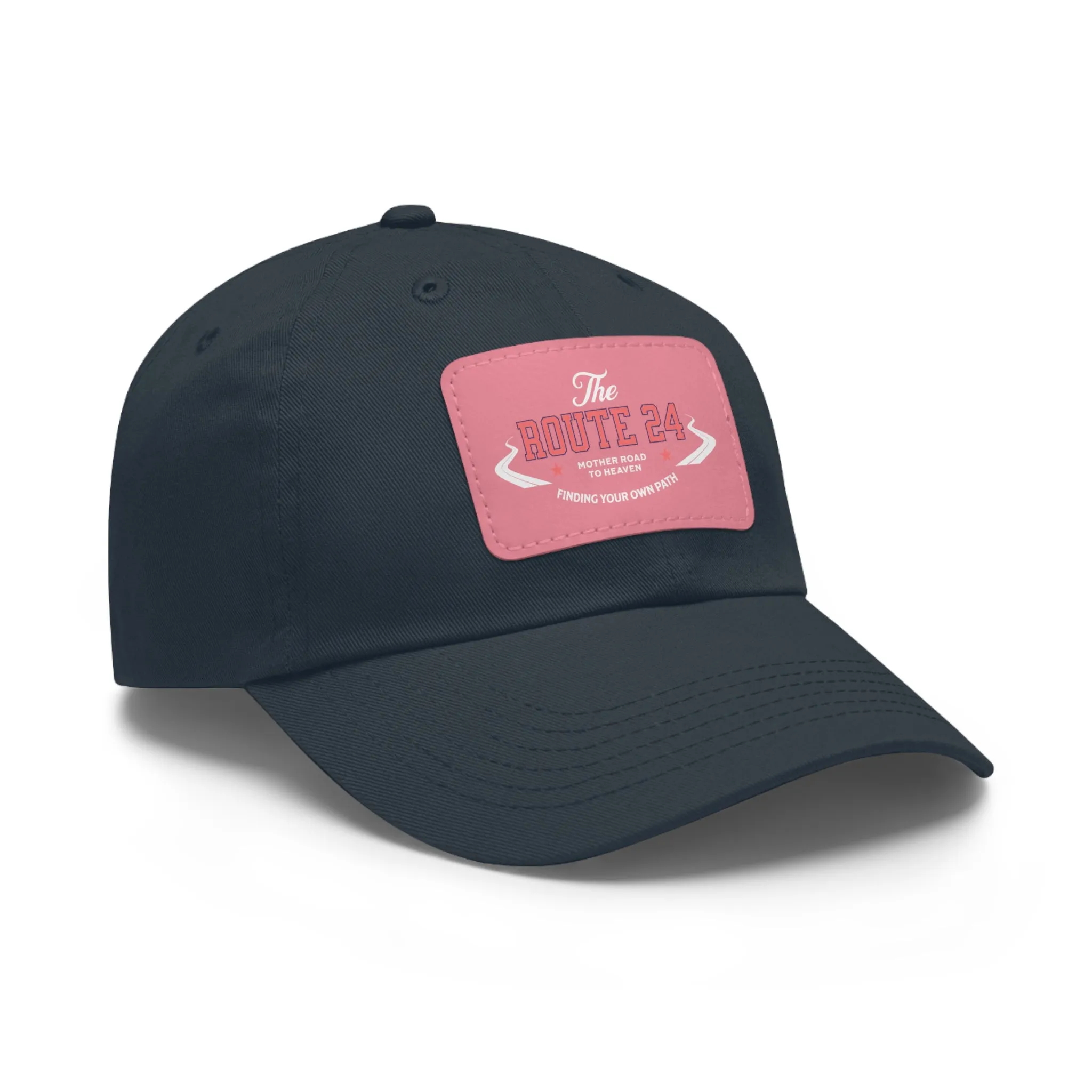 Heaven Road Hat with Leather Patch (Rectangle)  - EmpressKorea