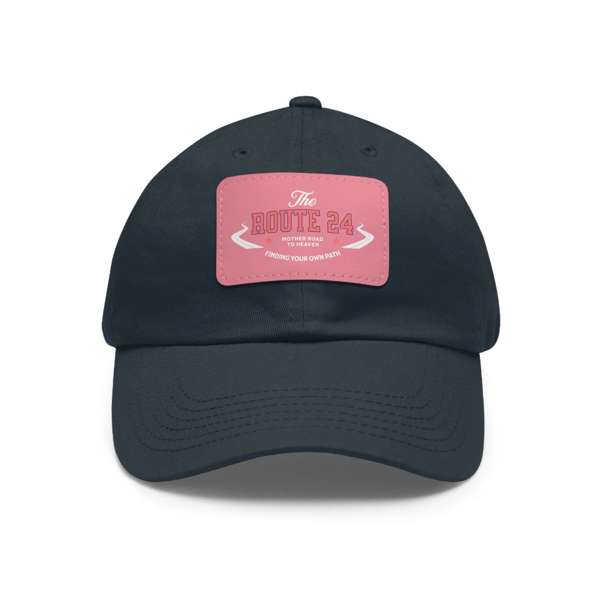 Heaven Road Hat with Leather Patch (Rectangle)  - EmpressKorea