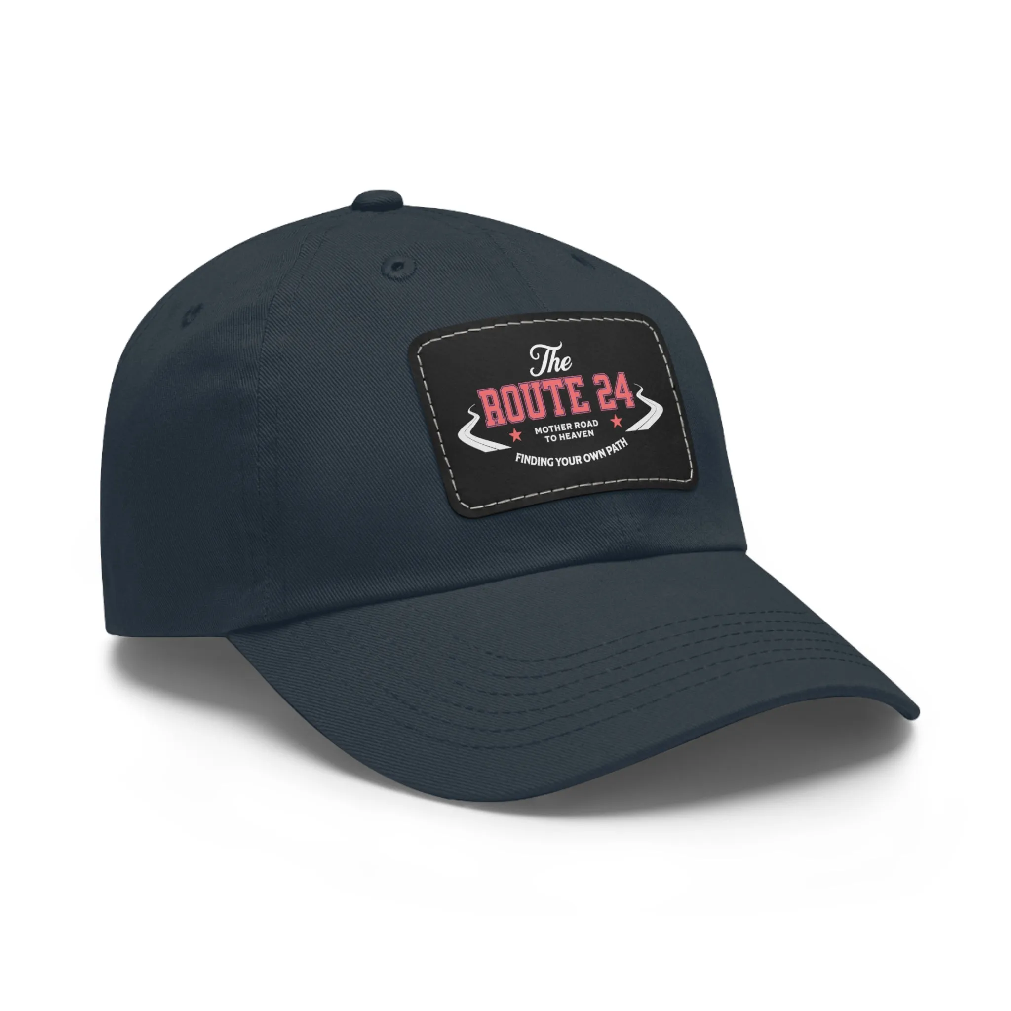 Heaven Road Hat with Leather Patch (Rectangle)  - EmpressKorea