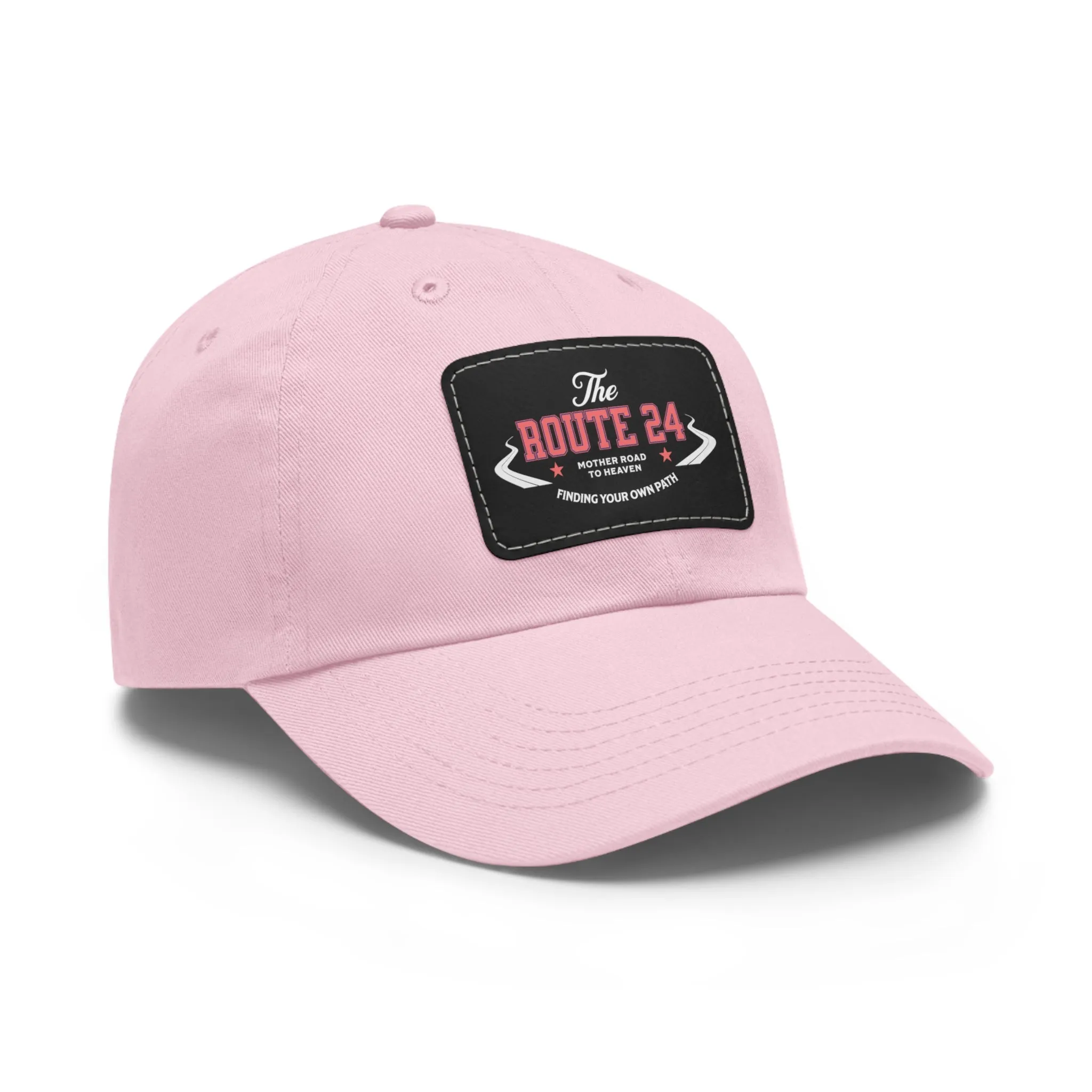 Heaven Road Hat with Leather Patch (Rectangle)  - EmpressKorea