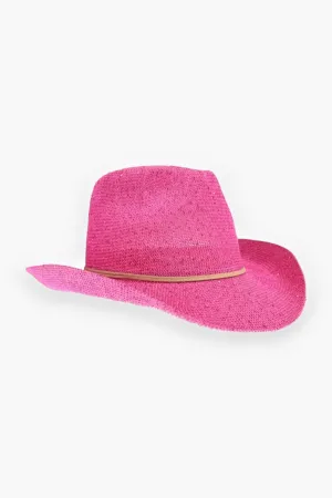 Hello Vegas Pink Sequin Cowboy Hat