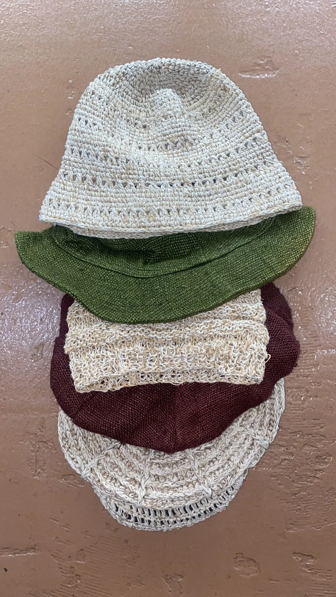 Hemp Hat Assorted Colors & Styles