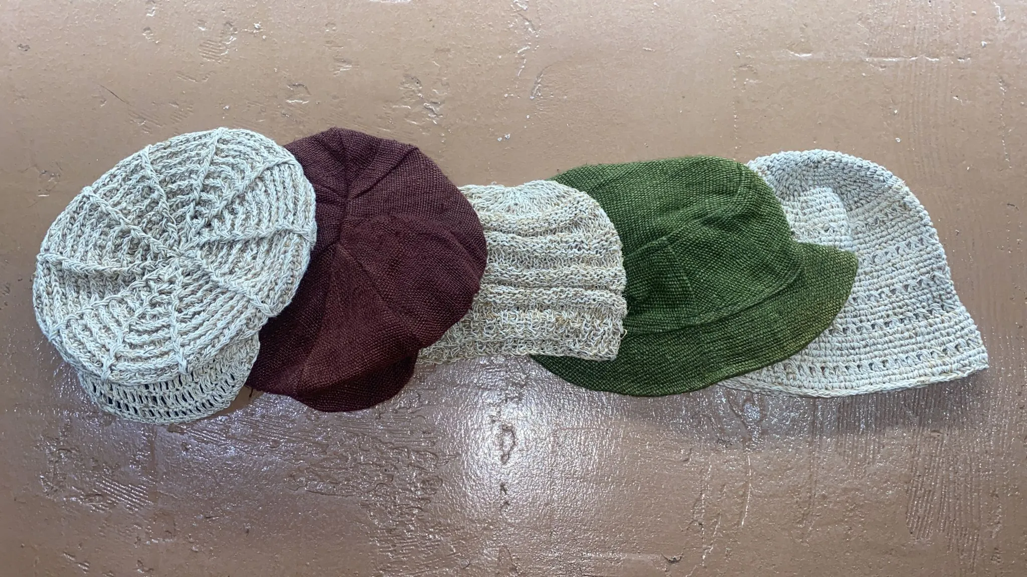 Hemp Hat Assorted Colors & Styles