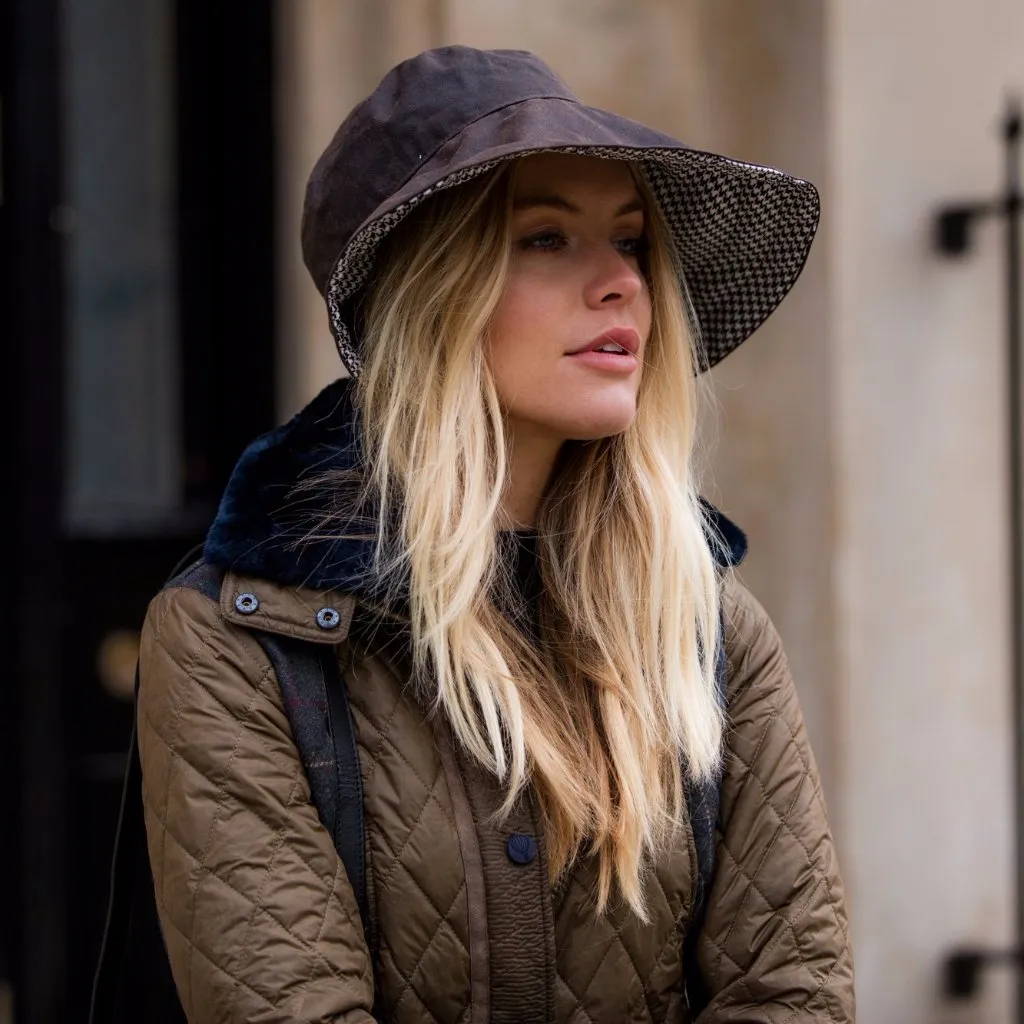 Heritage Waxed Cotton Hat - Soft Large Brim