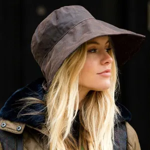 Heritage Waxed Cotton Hat - Soft Large Brim