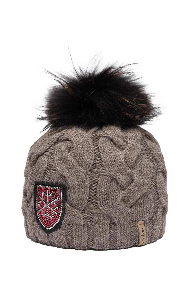 Highline Rhinestone Crest Wool Hat
