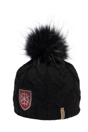 Highline Rhinestone Crest Wool Hat
