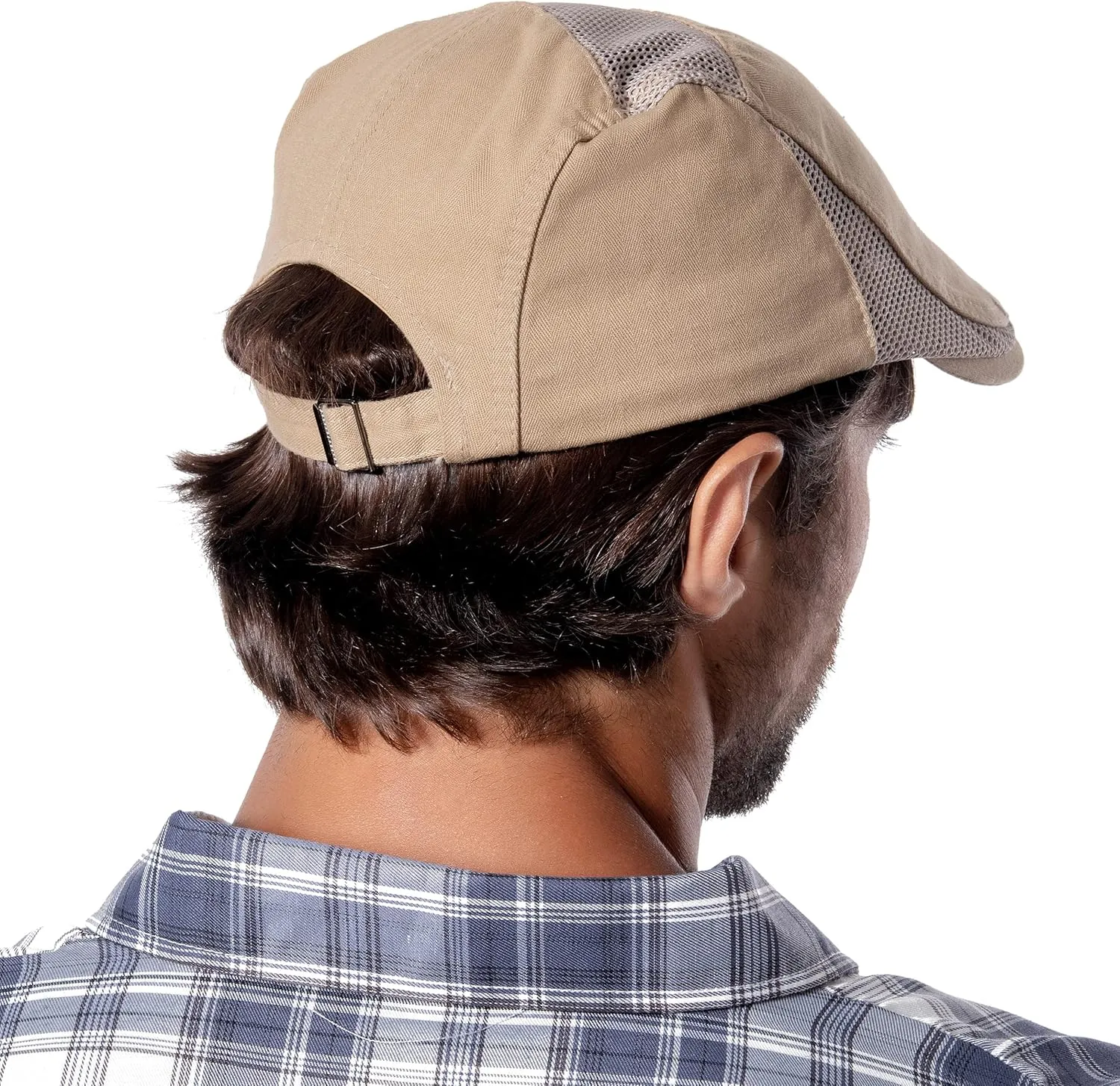 HLLMAN Cabbie Hats for Men Summer,Cotton Beret Newsboy Hat Ivy Gatsby Adjustable Flat Cap Beret for Driving