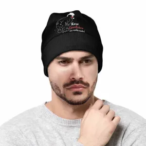 How Snowflakes Are Really Made Santa Warm Knitted Beanies Hat