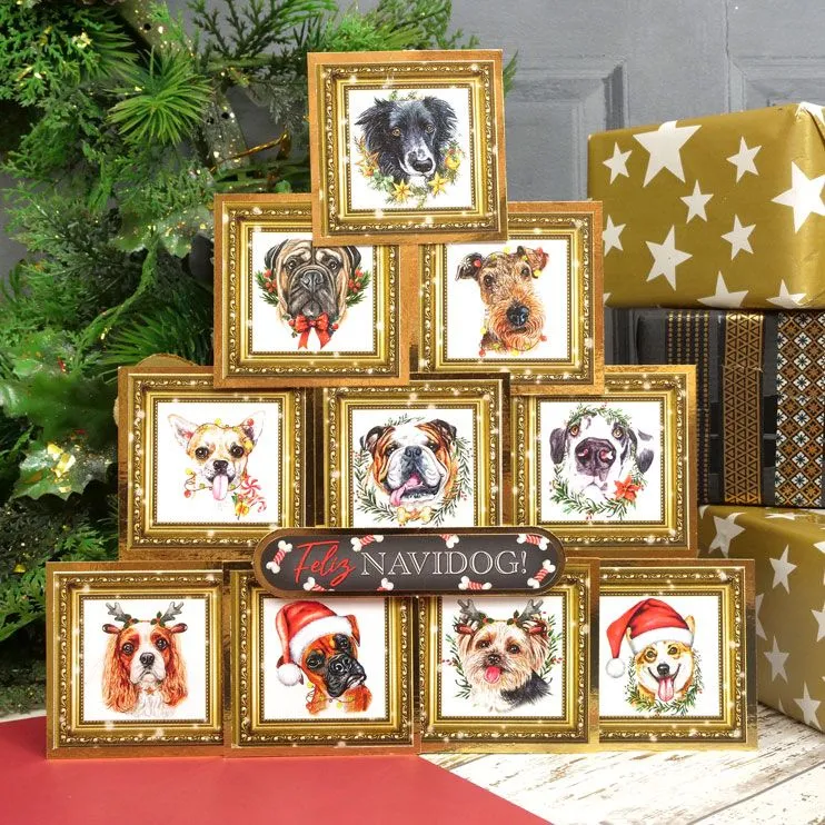 Hunkydory Christmas Pawsome Portraits Picture Perfect Paper Pad 8"x 8"