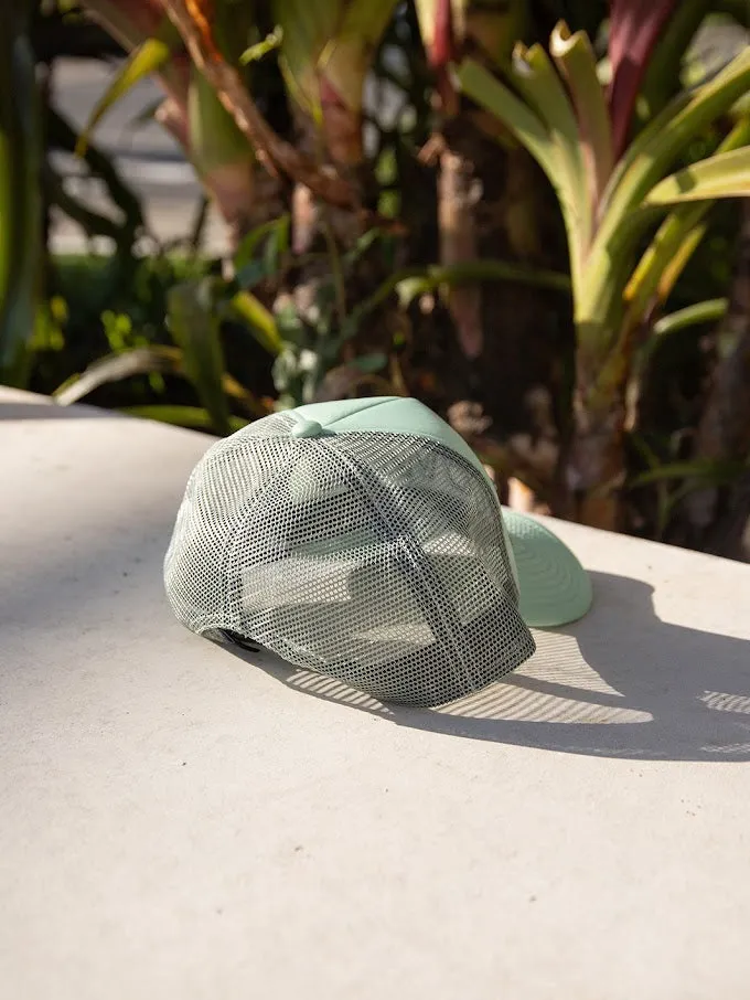 HURLEY HAWAII WOMENS TRUCKER - GREEN