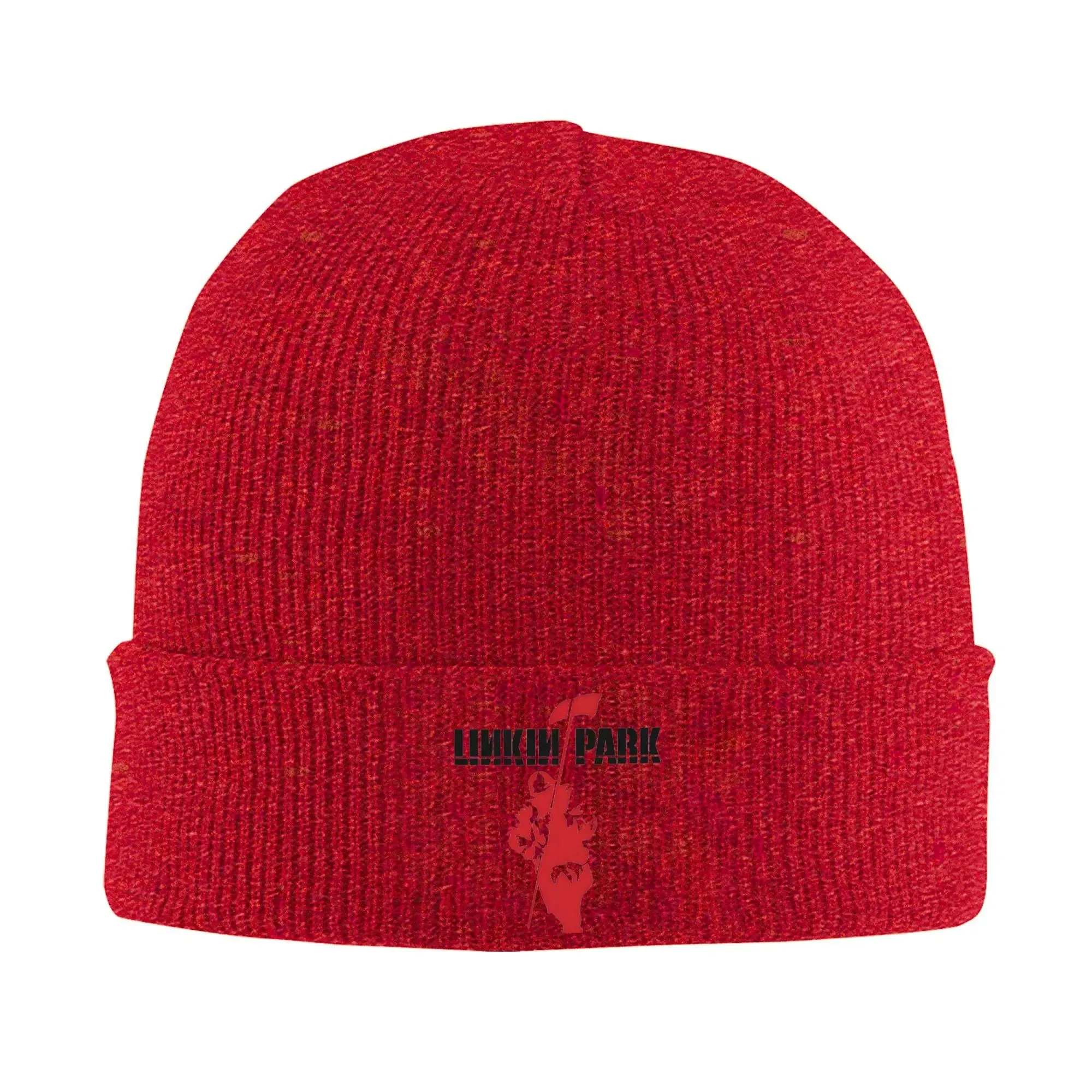 Hybrid Theory Linkin Park Beanie Cap – Winter Knit Hats for Men and Women, Rock Music Inspired Warm Acrylic Melon Cap