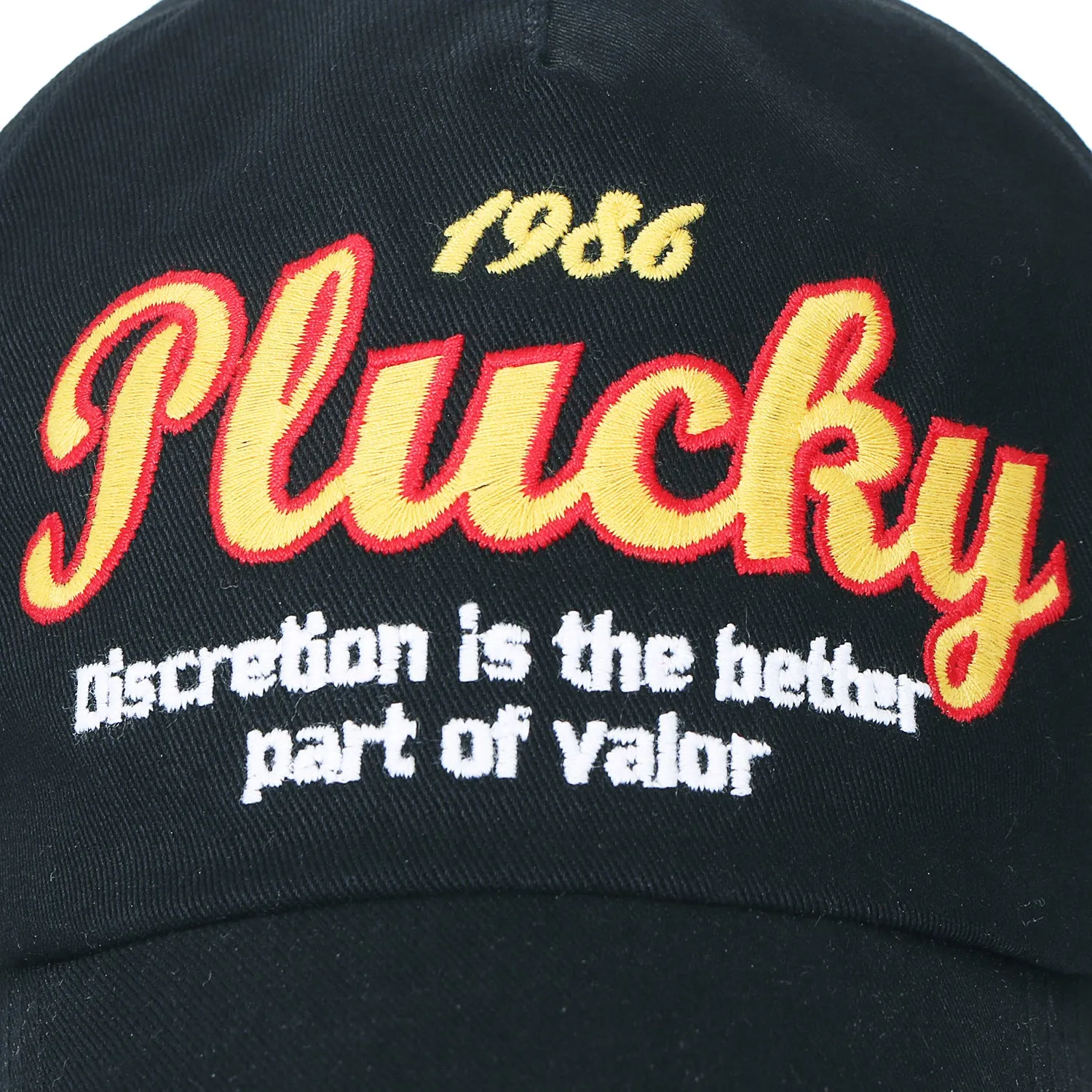 ililily Letter Embroidered Distressed Vintage Cotton Baseball Cap Trucker Hat
