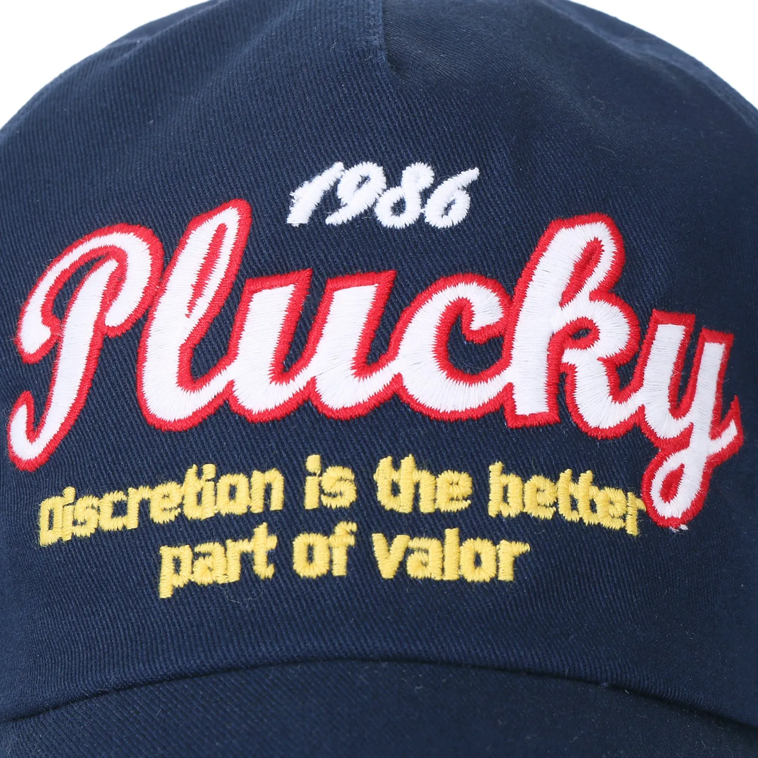 ililily Letter Embroidered Distressed Vintage Cotton Baseball Cap Trucker Hat