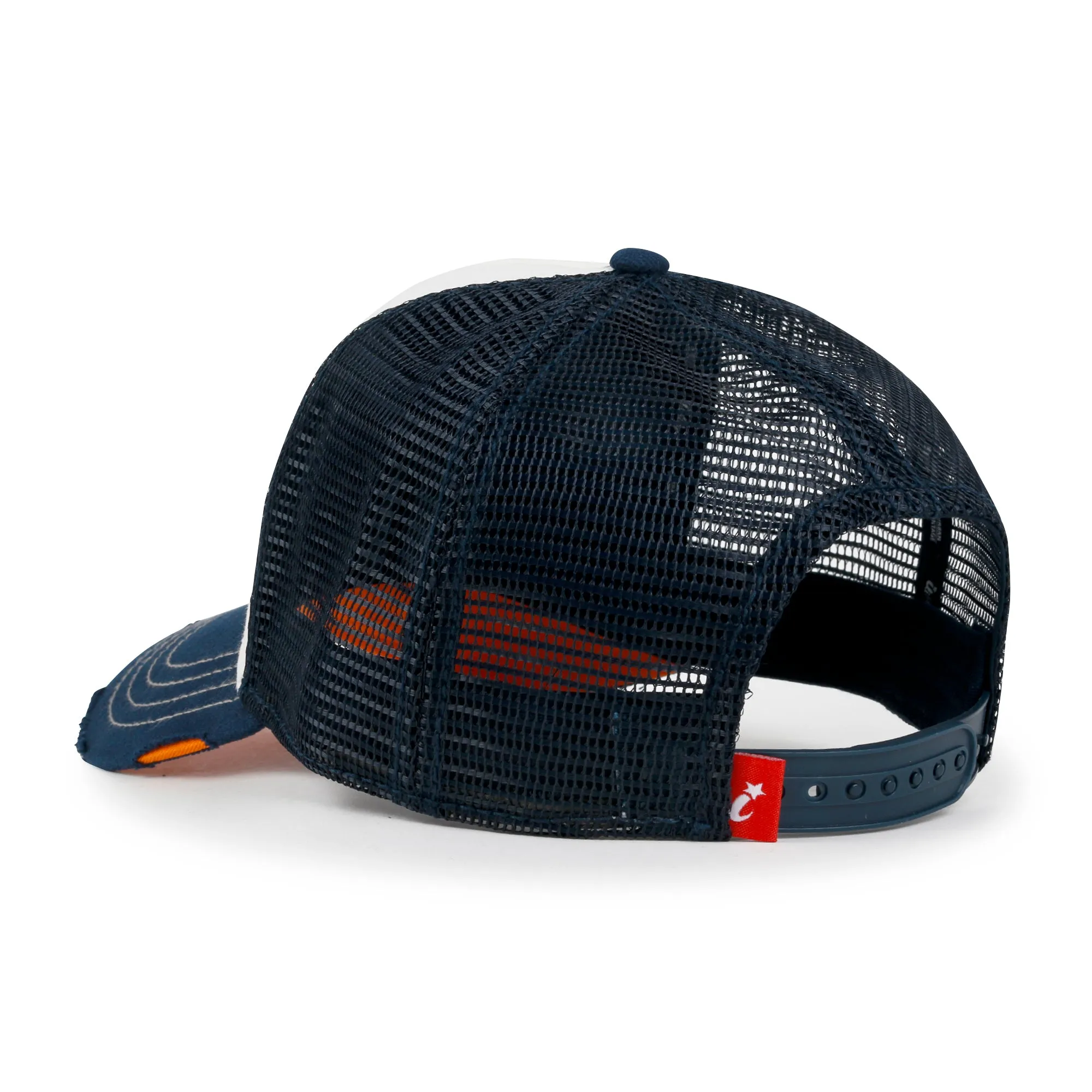 ililily PREMIUM Billy Beer Embroidery Structured Vintage Baseball Cap Casual Trucker Hat