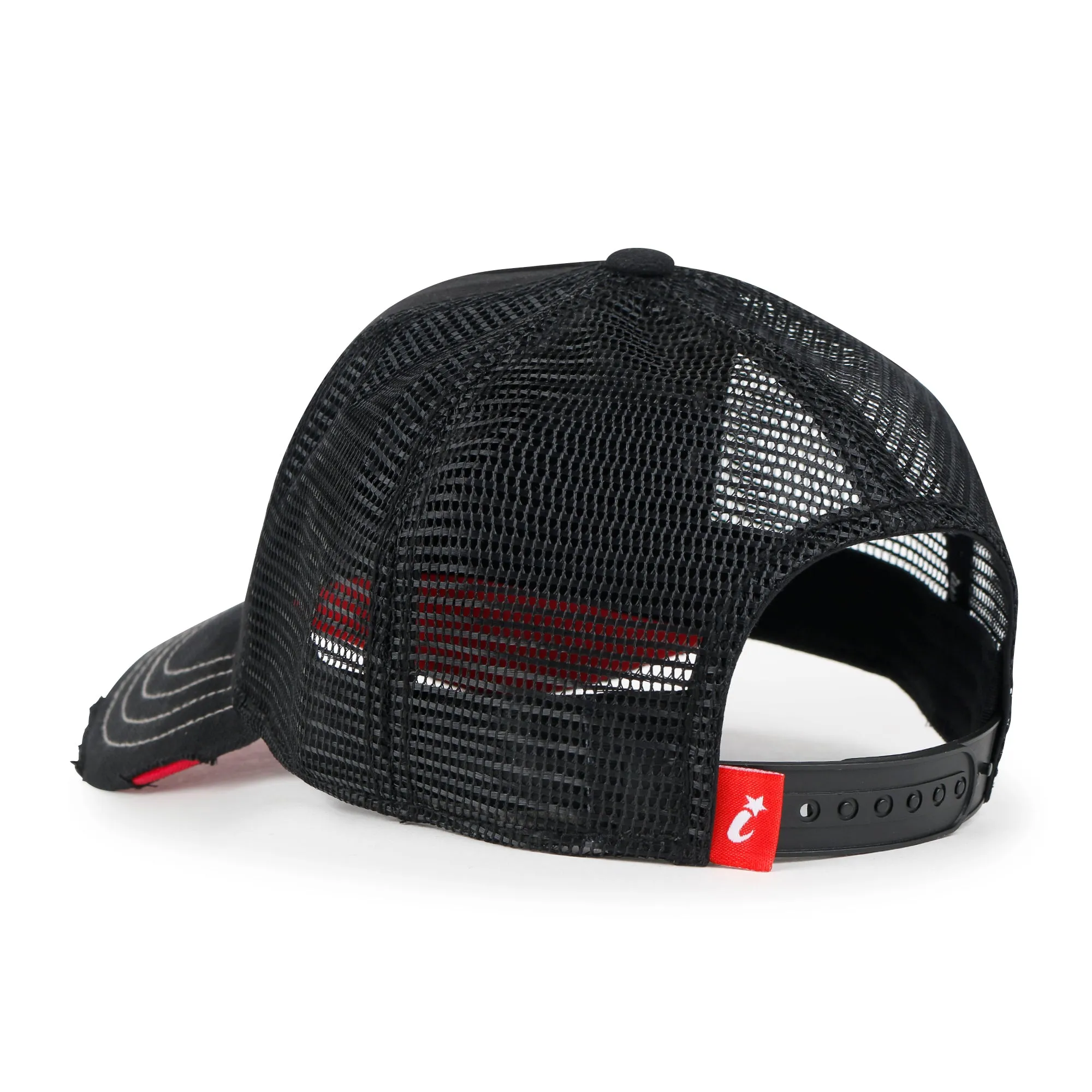 ililily PREMIUM Billy Beer Embroidery Structured Vintage Baseball Cap Casual Trucker Hat