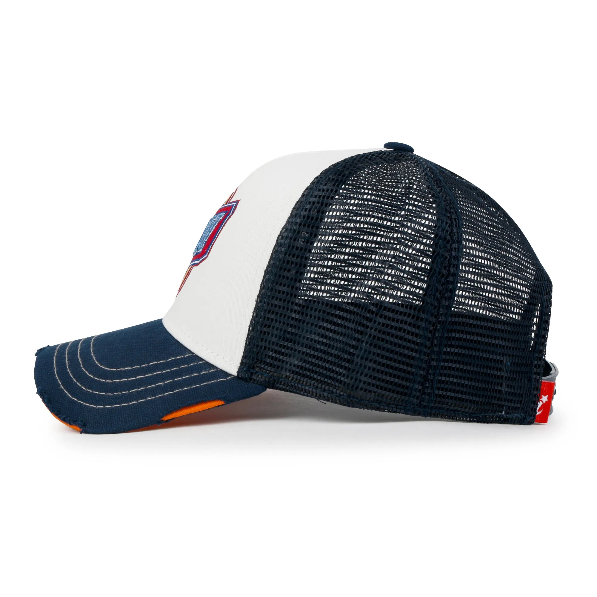 ililily PREMIUM Billy Beer Embroidery Structured Vintage Baseball Cap Casual Trucker Hat