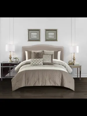 Imani King-Size 6-Piece Comforter Set - NY&C x Chic Home