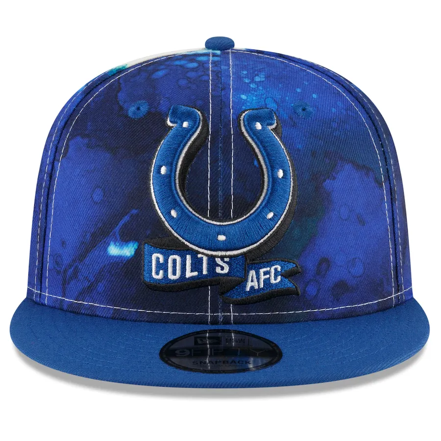 INDIANAPOLIS COLTS 2022 SIDELINE 9FIFTY SNAPBACK - INK