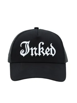 Inked Embroidered Trucker Hat