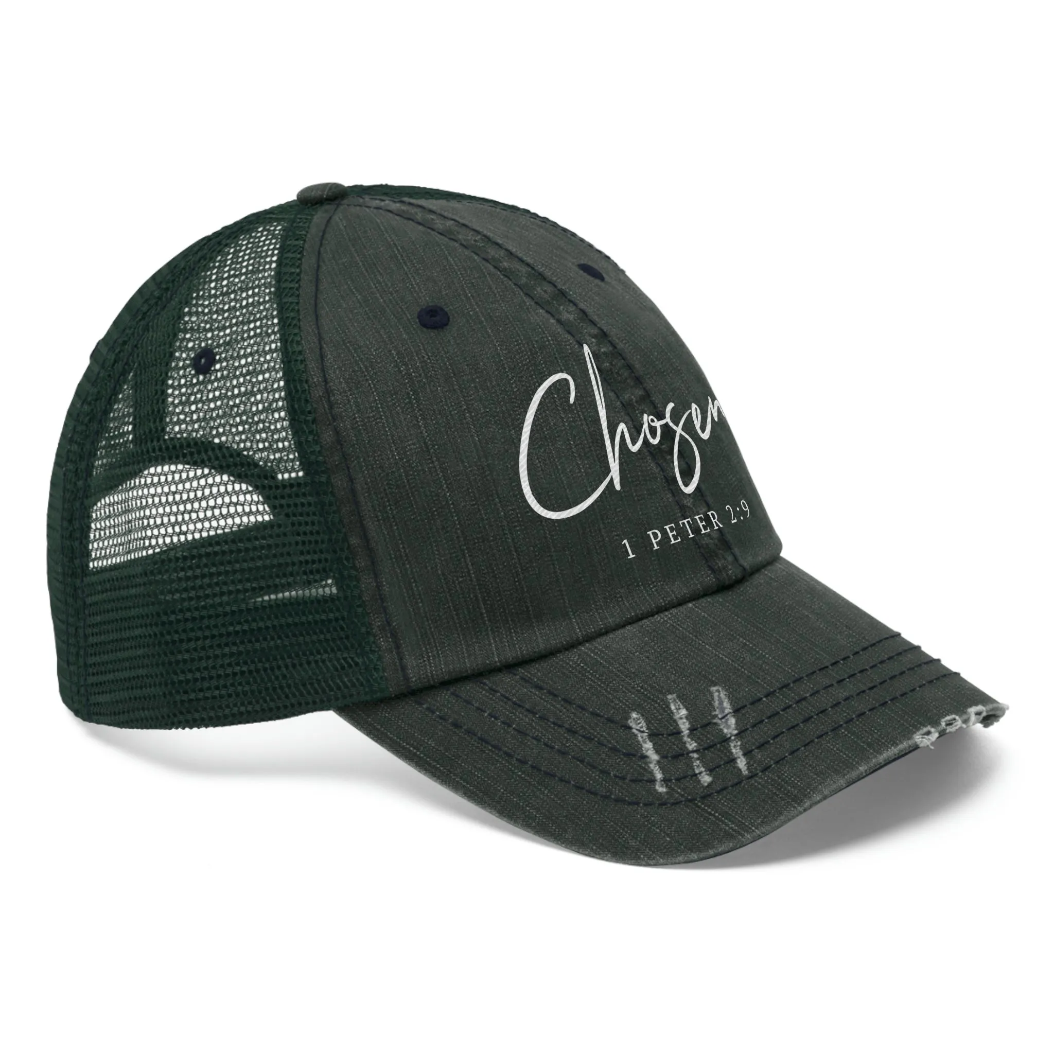 Inspiring Biblical "Chosen" Trucker Hat for Men and Women