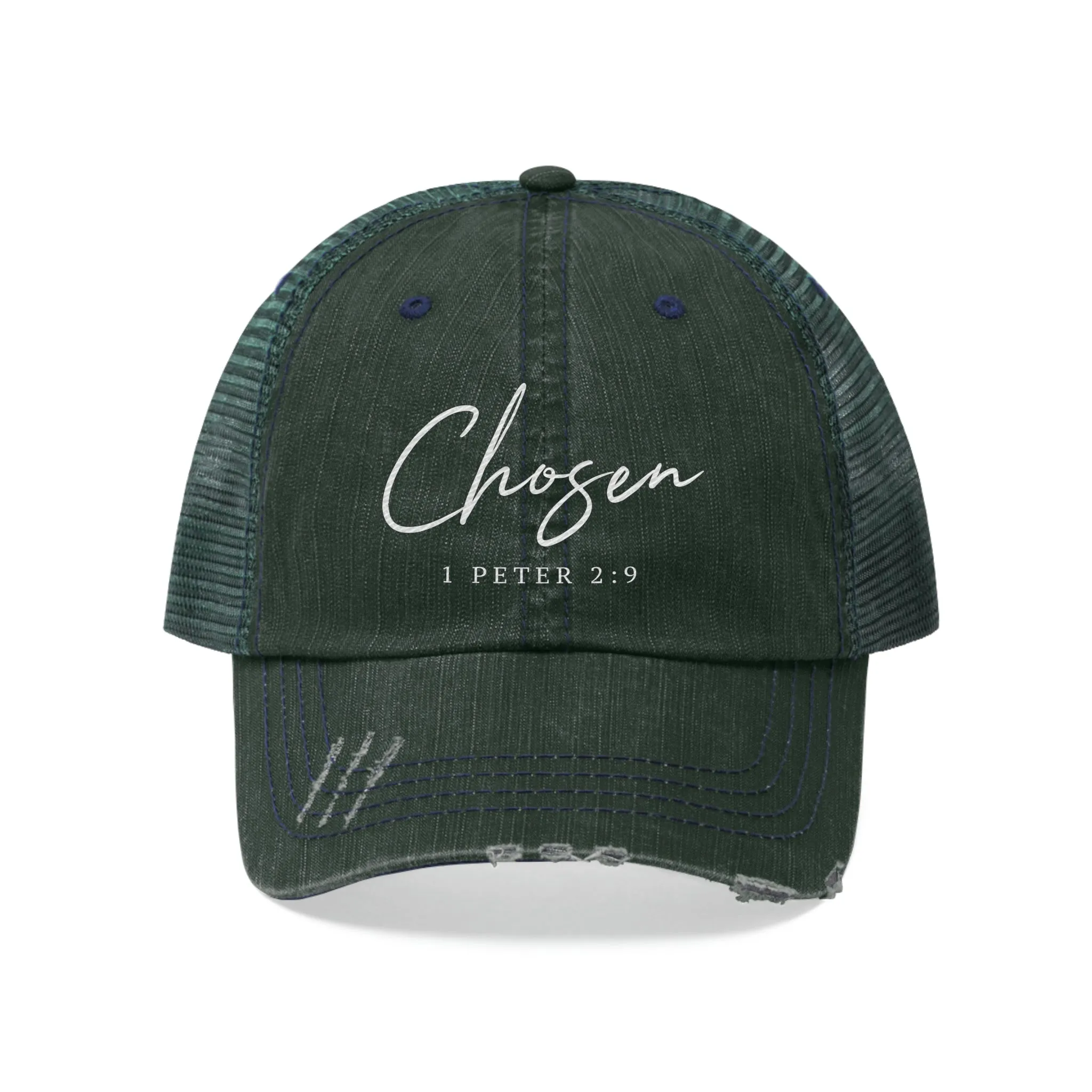 Inspiring Biblical "Chosen" Trucker Hat for Men and Women
