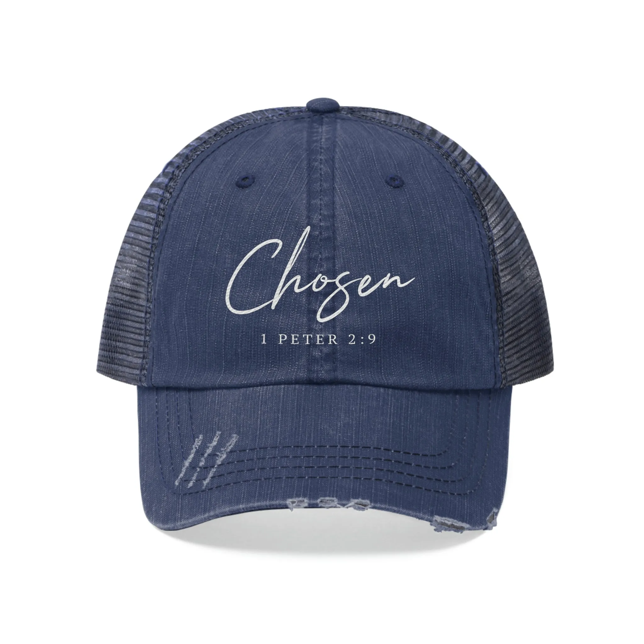 Inspiring Biblical "Chosen" Trucker Hat for Men and Women